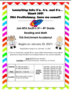 Launching into 5’s, 4’s, and 3’s… Blast Off! FSA Proficiency, here we come!!!